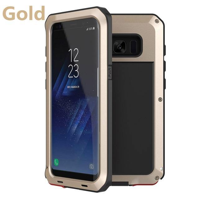 Luxury Armour Metal 360 Protection Case for Samsung Galaxy - Carbon Cases