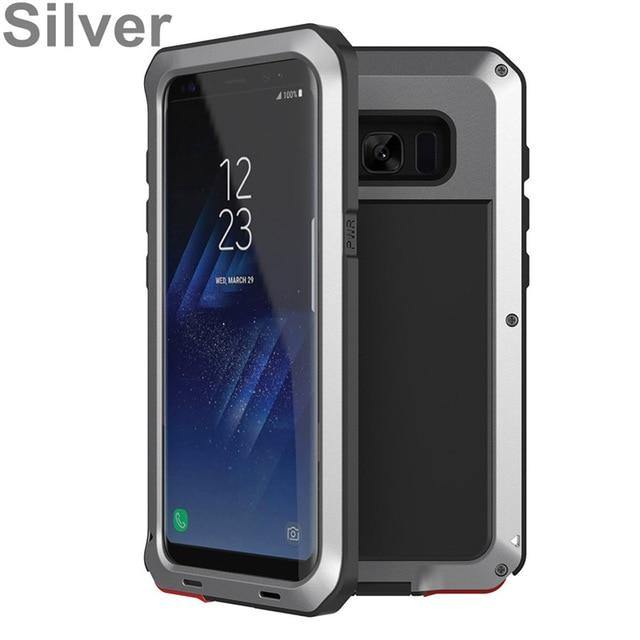 Luxury Armour Metal 360 Protection Case for Samsung Galaxy - Carbon Cases