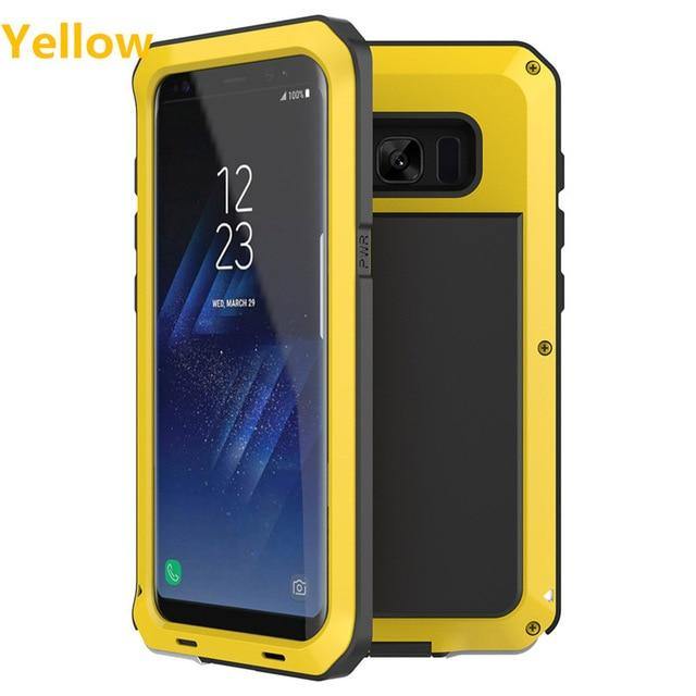 Luxury Armour Metal 360 Protection Case for Samsung Galaxy - Carbon Cases