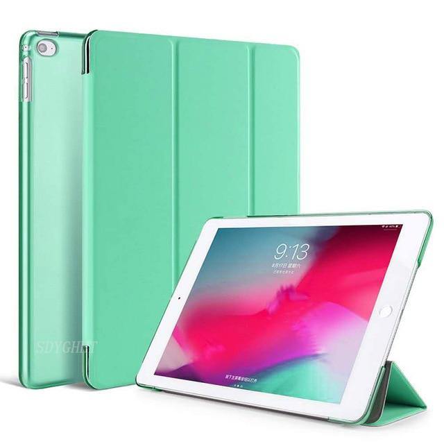 PU Leather Flip Stand Case For iPad - Carbon Cases