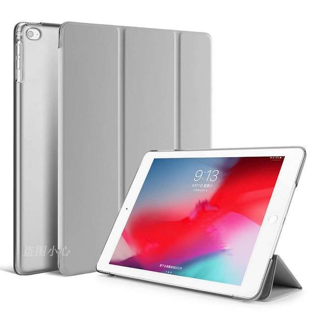 PU Leather Flip Stand Case For iPad - Carbon Cases