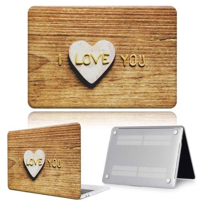 Wood Laptop Shell Case Cover For Macbook - Carbon Cases