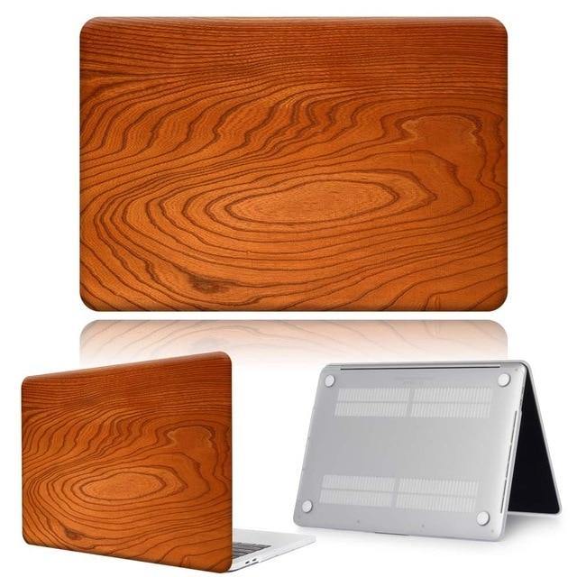 Wood Laptop Shell Case Cover For Macbook - Carbon Cases