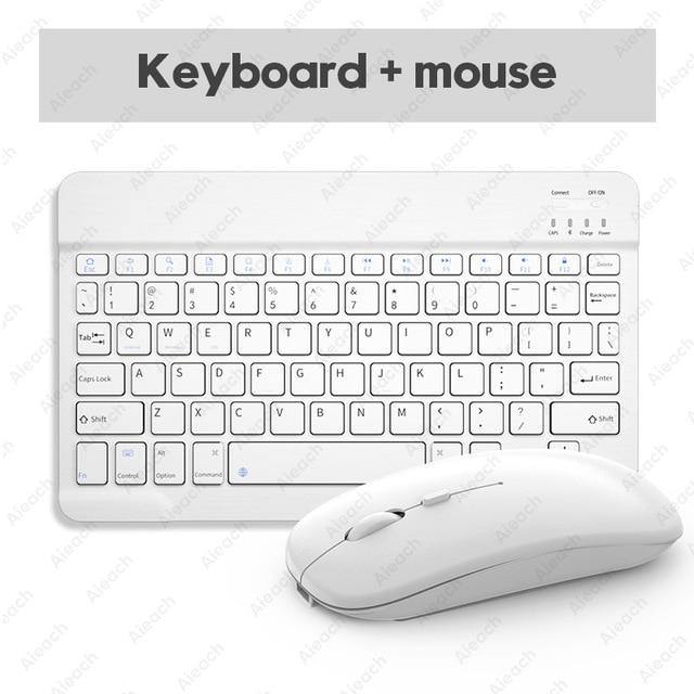 Wireless Keyboard For iPad Includes Bluetooth Mouse - Carbon Cases