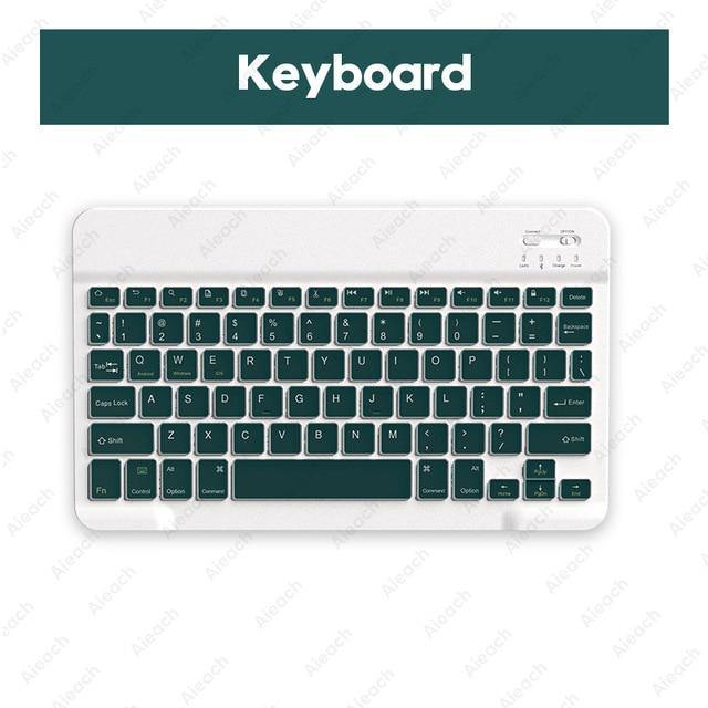 Wireless Keyboard For iPad Includes Bluetooth Mouse - Carbon Cases