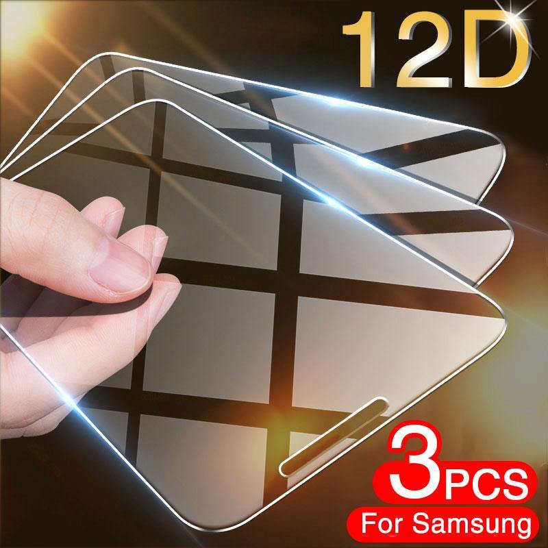 3Pcs Tempered Glass for Samsung - Carbon Cases