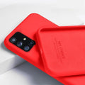 Soft Liquid Silicone Case For Samsung Galaxy - Carbon Cases