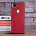 Luxury Textile Leather Skin Phone Cover For Google Pixel - Carbon Cases