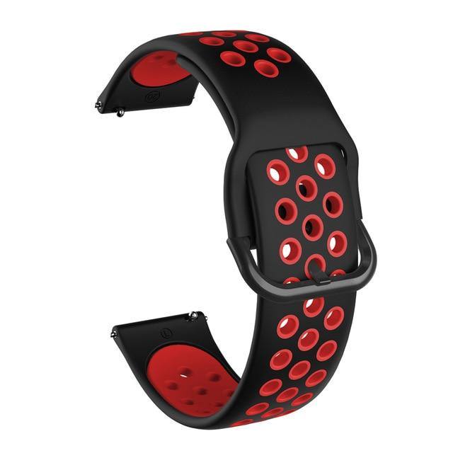 Silicone Strap for Samsung Galaxy Watch Bracelet - Carbon Cases