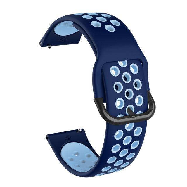 Silicone Strap for Samsung Galaxy Watch Bracelet - Carbon Cases