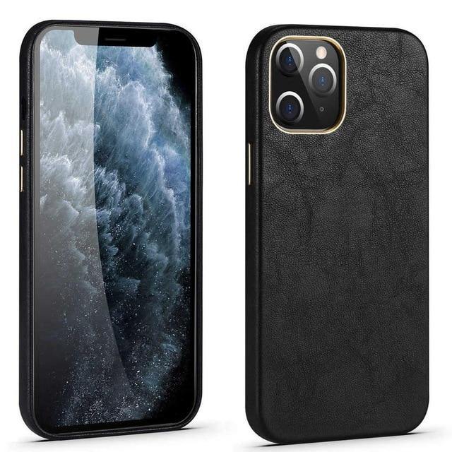 Luxury Leather Phone Case For iPhone - Carbon Cases