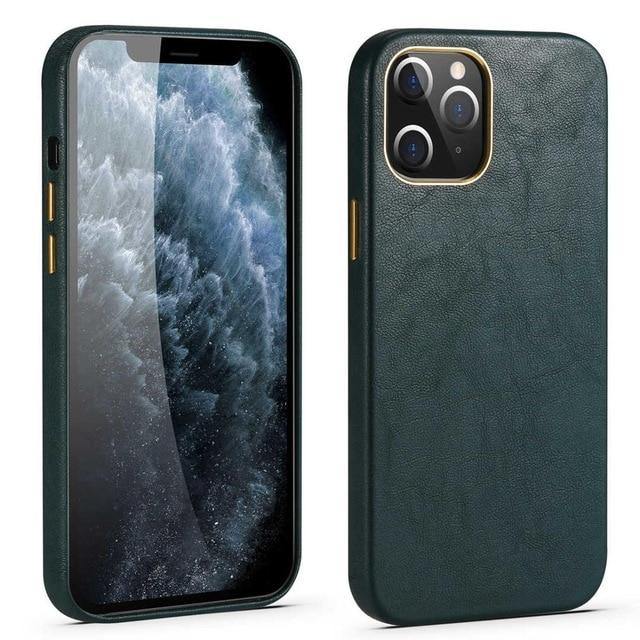 Luxury Leather Phone Case For iPhone - Carbon Cases