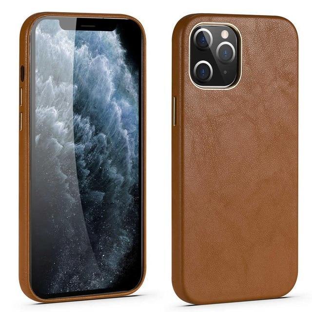 Luxury Leather Phone Case For iPhone - Carbon Cases