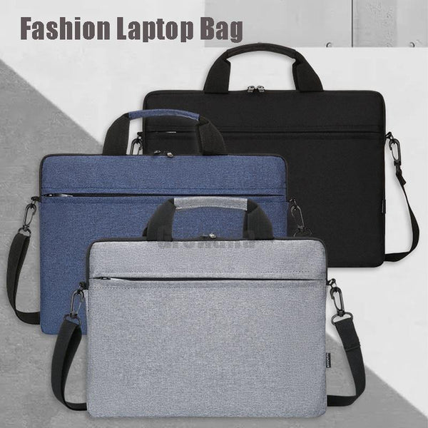 Multi-use Strap Laptop Sleeve Bag With Handle For 10" 13" 14" 15.6" 16 Inch - Carbon Cases