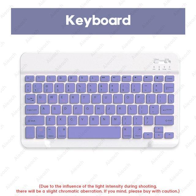 Wireless Keyboard For iPad Includes Bluetooth Mouse - Carbon Cases