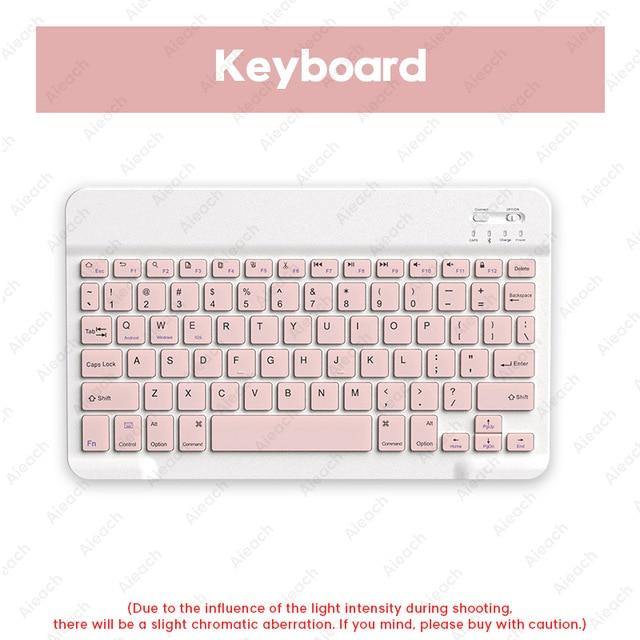 Wireless Keyboard For iPad Includes Bluetooth Mouse - Carbon Cases