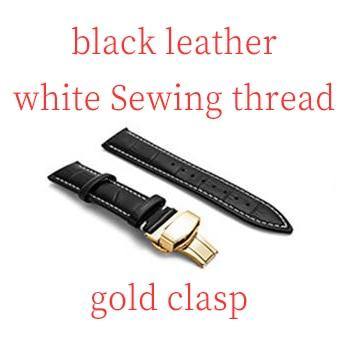 Genuine Leather Watch Band Strap for Samsung Galaxy - Carbon Cases