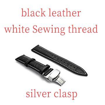 Genuine Leather Watch Band Strap for Samsung Galaxy - Carbon Cases