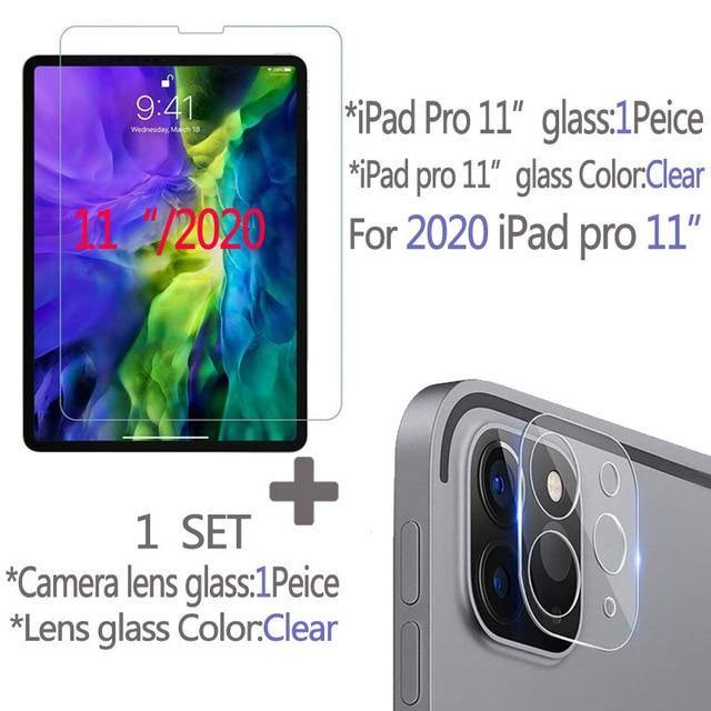 iPad Tempered Glass Screen Rear Camera Lens Film Protector - Carbon Cases