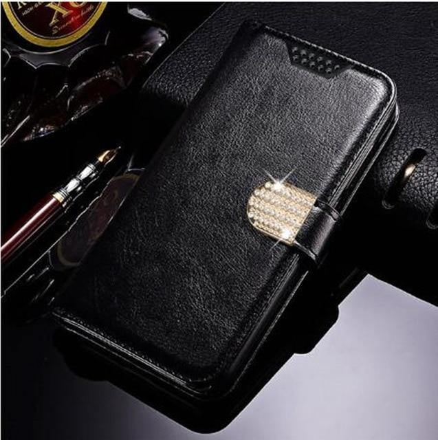 Luxury Flip Wallet Leather Case For iPhone - Magnetic Cards Holder Book - Carbon Cases