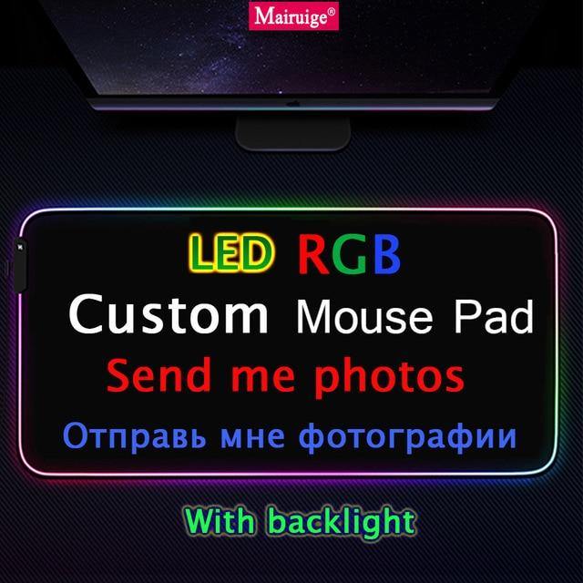 City Asus ROG PC Accessories RGB LED Mouse Pad - Carbon Cases