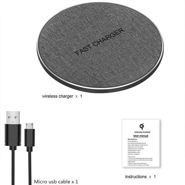 2 in 1 20W Dual Seat Qi Wireless Charger - Carbon Cases