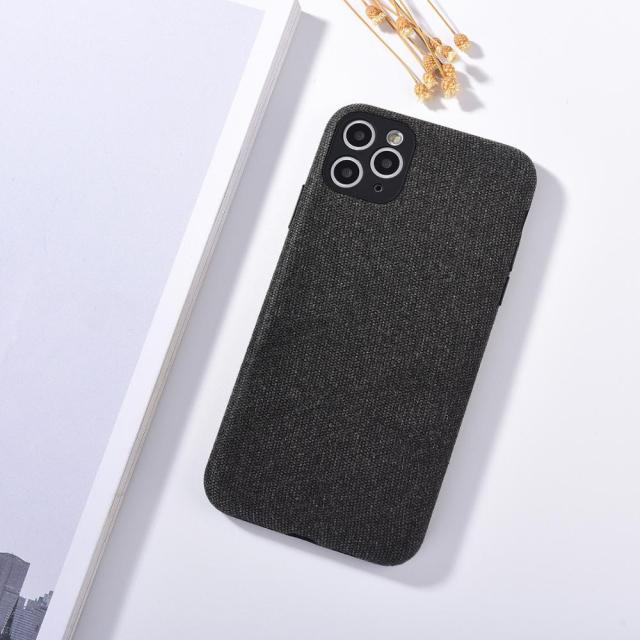 Canvas Case Cover High Premium Full Protective Shell For iPhone - Carbon Cases