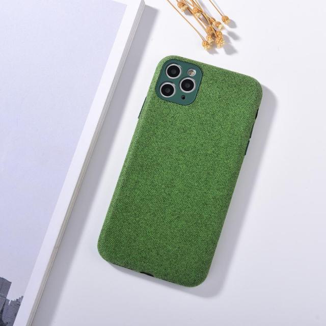 Canvas Case Cover High Premium Full Protective Shell For iPhone - Carbon Cases