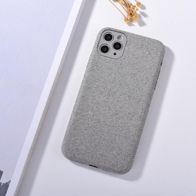 Canvas Case Cover High Premium Full Protective Shell For iPhone - Carbon Cases