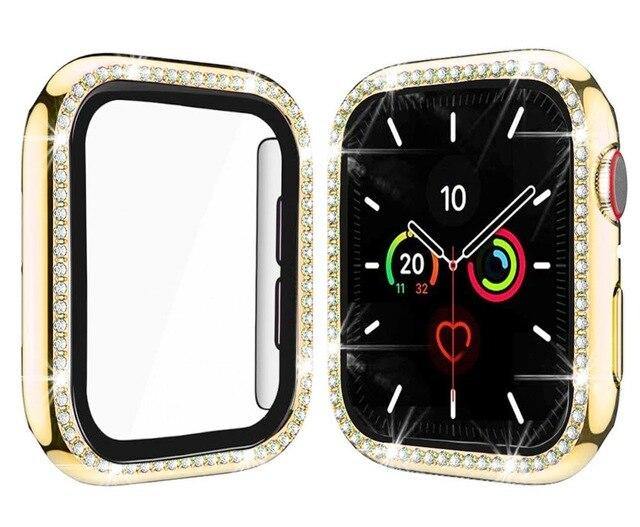 Glass + Cover Bumper For Apple Watch - Carbon Cases