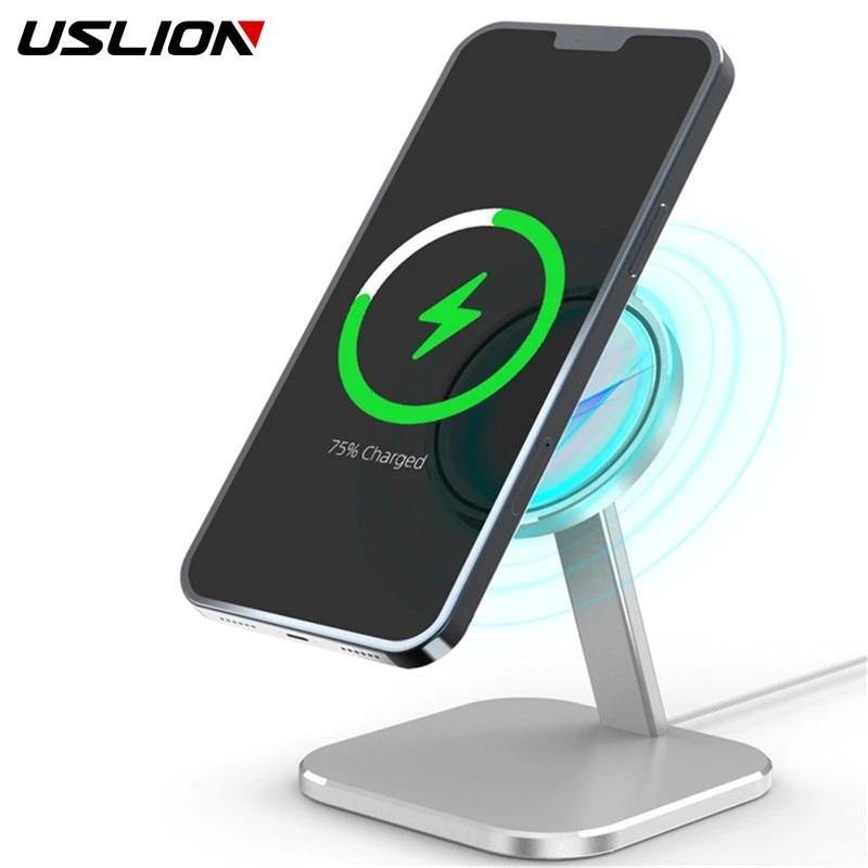 15W Charger Magnetic Stand Magnet Phone Holder For iPhone 12 - Carbon Cases