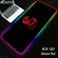 Red Dragon MSI RGB Gaming Large Mouse Pad - Carbon Cases