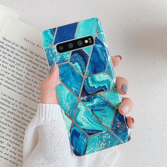 LOVECOM Marble Phone Case For Samsung - Carbon Cases