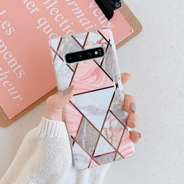 LOVECOM Marble Phone Case For Samsung - Carbon Cases