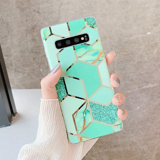 LOVECOM Marble Phone Case For Samsung - Carbon Cases