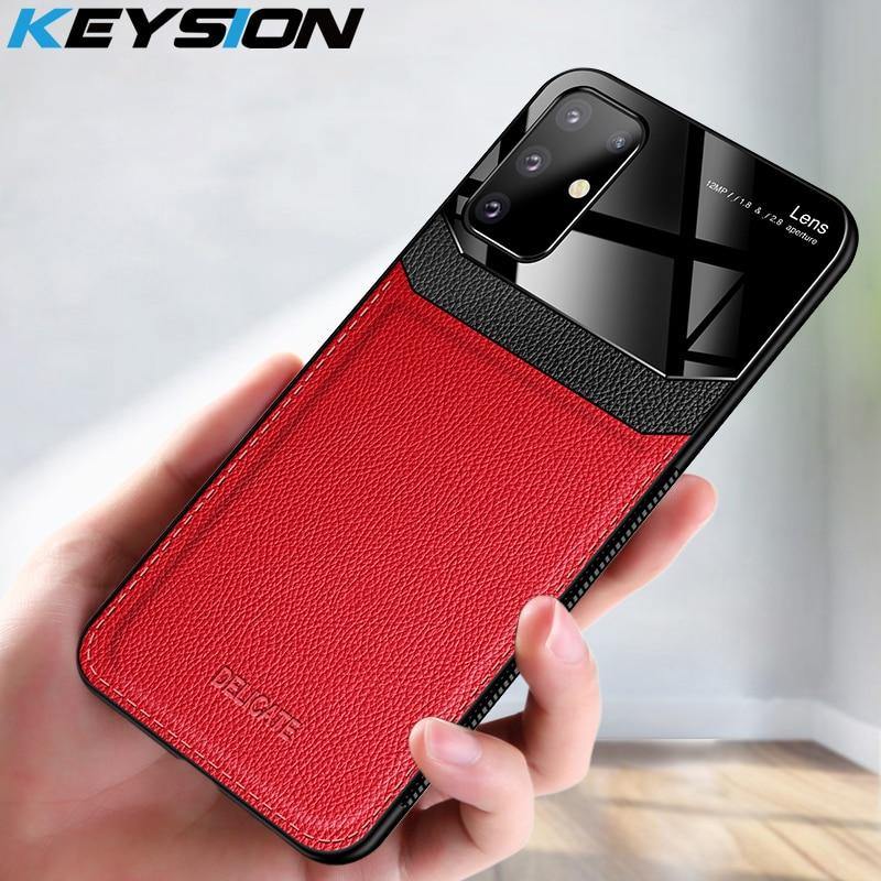 Leather Case for Samsung Glass Phone Cover - Carbon Cases