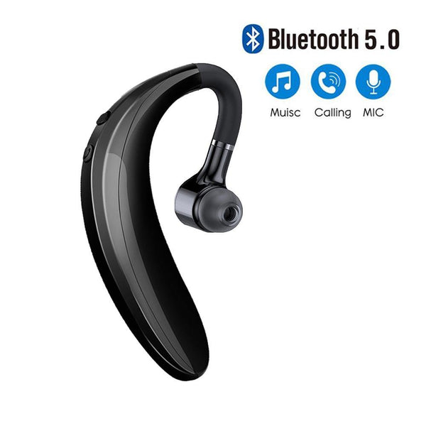 Bluetooth Earphones headphones Handsfree - Wireless Headset With Mic - Carbon Cases