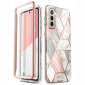 For Samsung Galaxy S21 Plus Case 6.7" I-BLASON Cosmo Full-Body Glitter Marble Cover WITHOUT Built-in Screen Protector - Carbon Cases