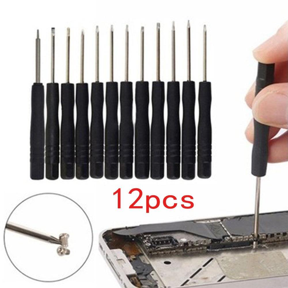 12Pcs Kit Screwdriver Set - Carbon Cases