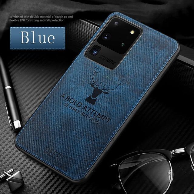 Samsung Galaxy Cases Slim Cloth Deer Cover - Carbon Cases