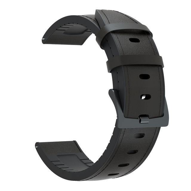 Leather Strap Watchband Watch Bracelet Band for Samsung Gear - Carbon Cases