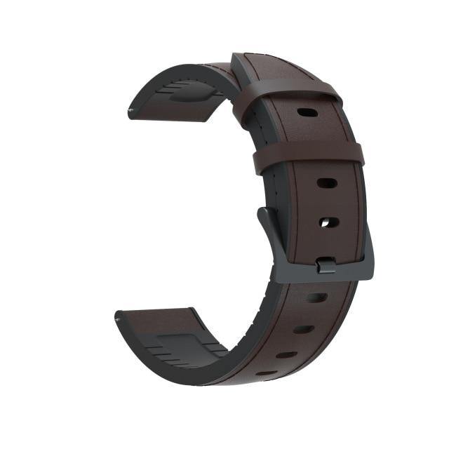 Leather Strap Watchband Watch Bracelet Band for Samsung Gear - Carbon Cases