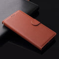 Leather Case For Samsung Galaxy Wallet Case - Carbon Cases