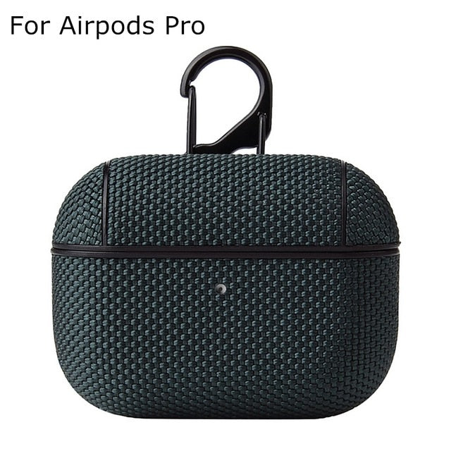 Nylon Cases For Apple AirPods - Carbon Cases