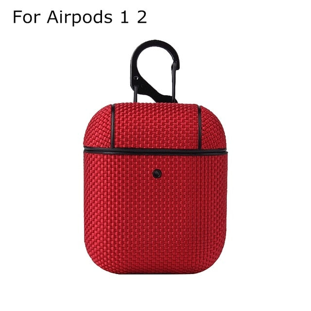 Nylon Cases For Apple AirPods - Carbon Cases