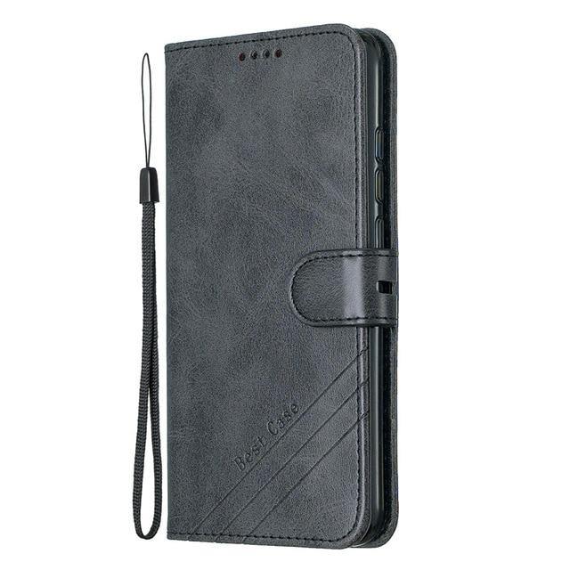 Luxury Magnetic Wallet Cover - Carbon Cases