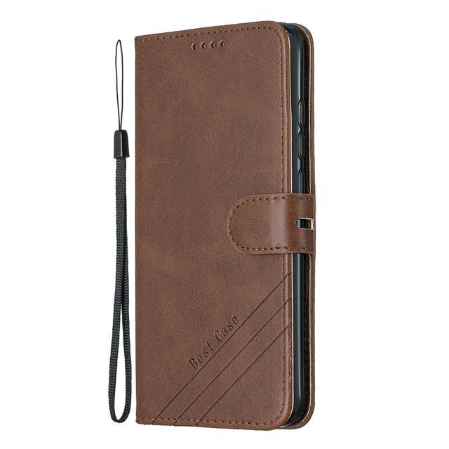 Luxury Magnetic Wallet Cover - Carbon Cases