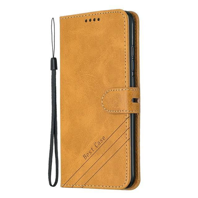 Luxury Magnetic Wallet Cover - Carbon Cases