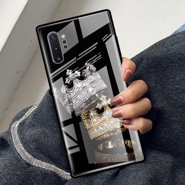 Glass Case For Samsung Galaxy - Carbon Cases