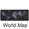 Gaming Mouse Pad Large 900x400 World Map XXL - Carbon Cases